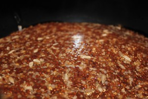 Grovboller - Hørfrø samt femkorns blandingen koges