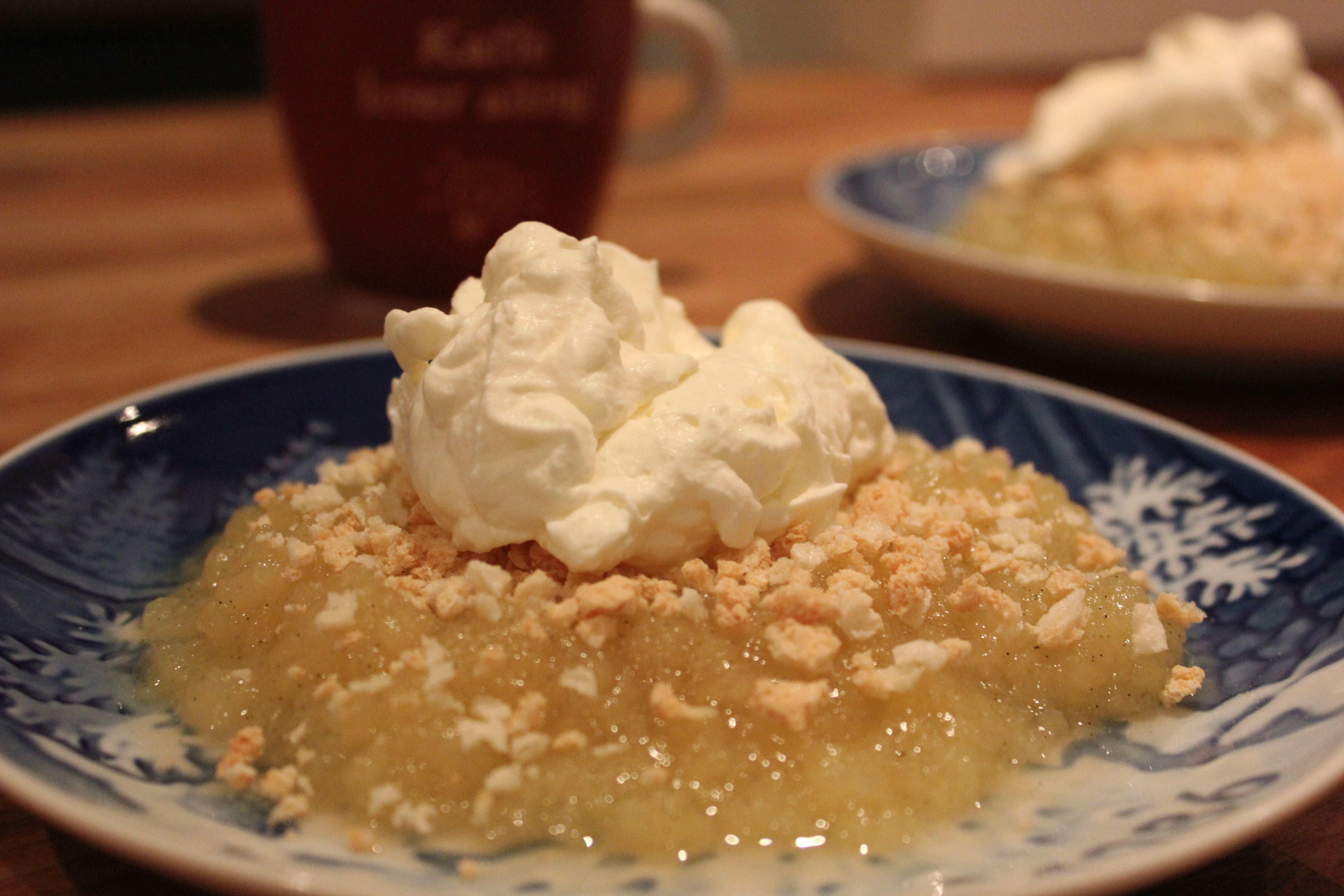 Gammeldags æblekage