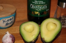 Ingredienser til avocado aioli