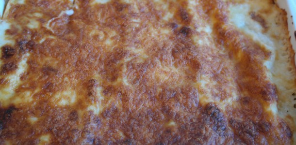 Kylling lasagne - Taget ud af ovnen
